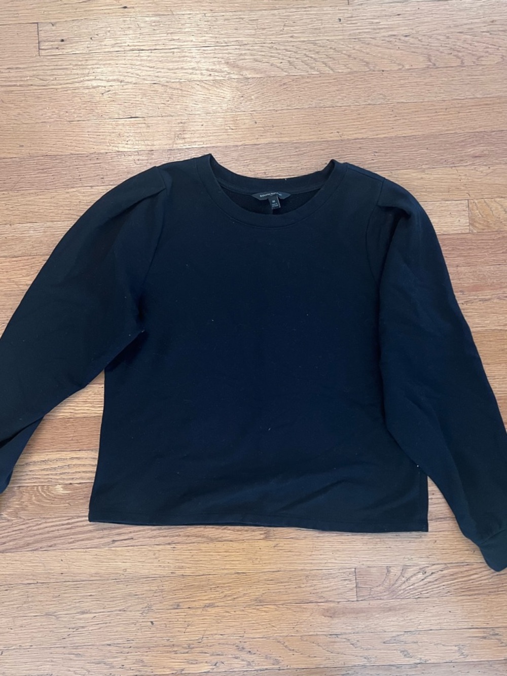 Banana Republic Black Crewneck Sweatshirt